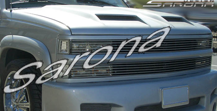 Custom Chevy Tahoe Hood  SUV/SAV/Crossover (1992 - 1999) - $790.00 (Manufacturer Sarona, Part #CH-002-HD)